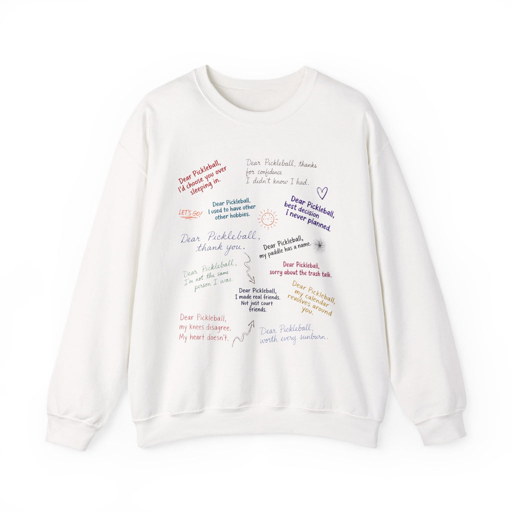 Crewneck Front/Back Love Notes Sweatshirt