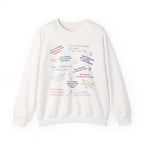 Crewneck Front/Back Love Notes Sweatshirt