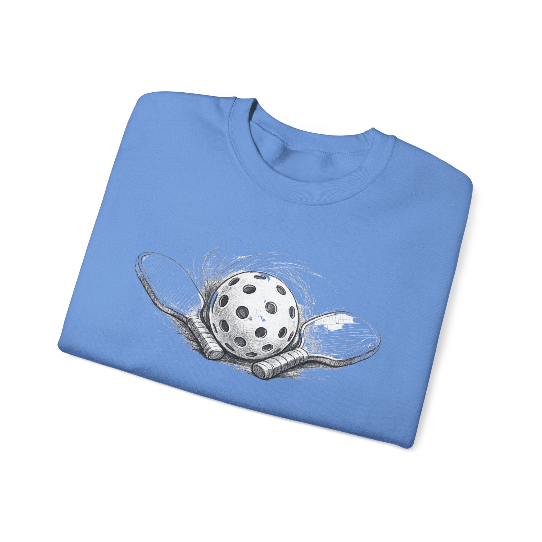 Crewneck Sweatshirt Sketch Paddle and Ball