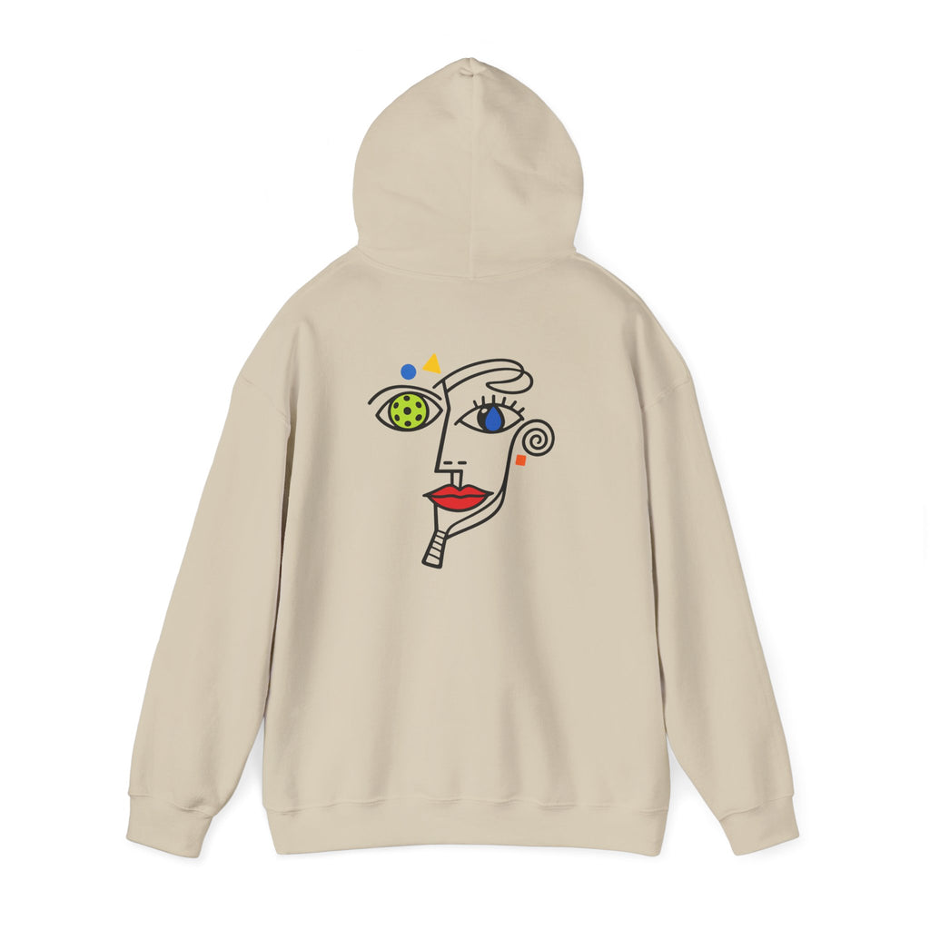 Hoodie Front/Back Abstract