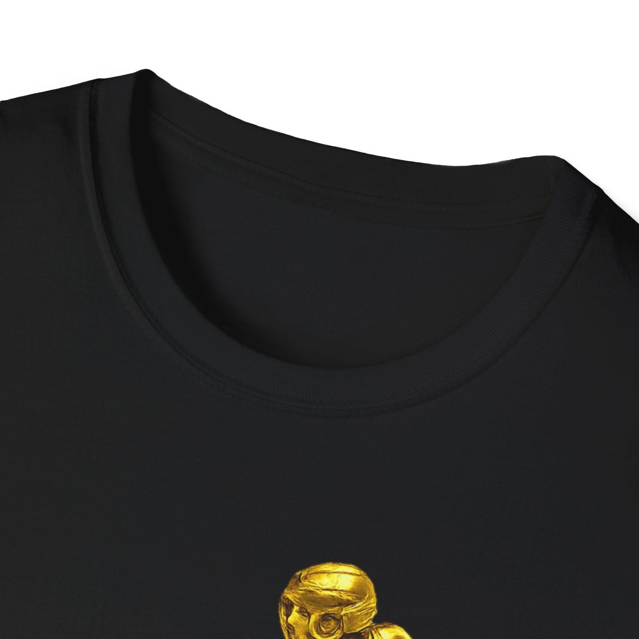 Gold Hockey Player T-Shirt