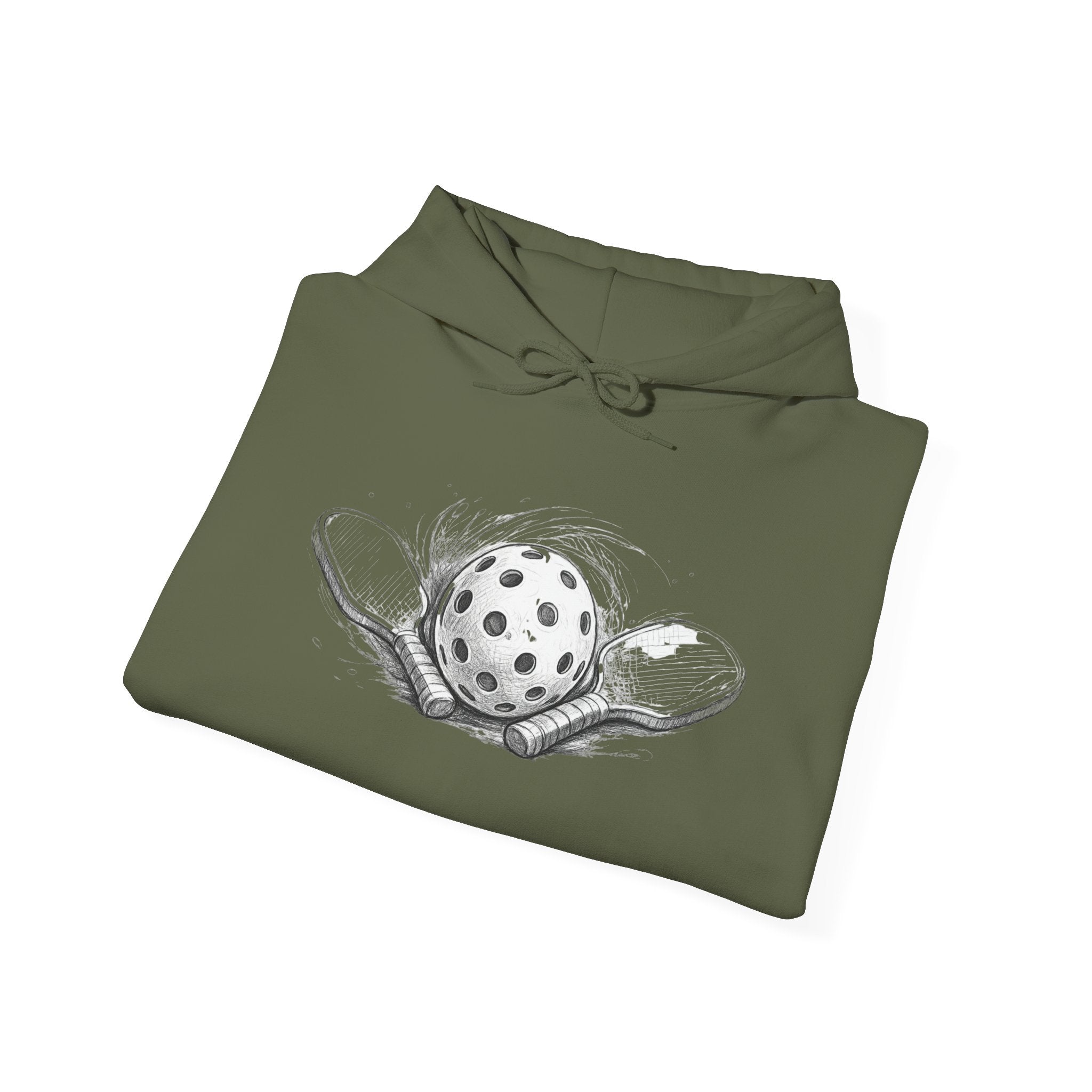Hoodie Sketch Paddle and Ball
