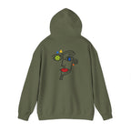 Hoodie Front/Back Abstract