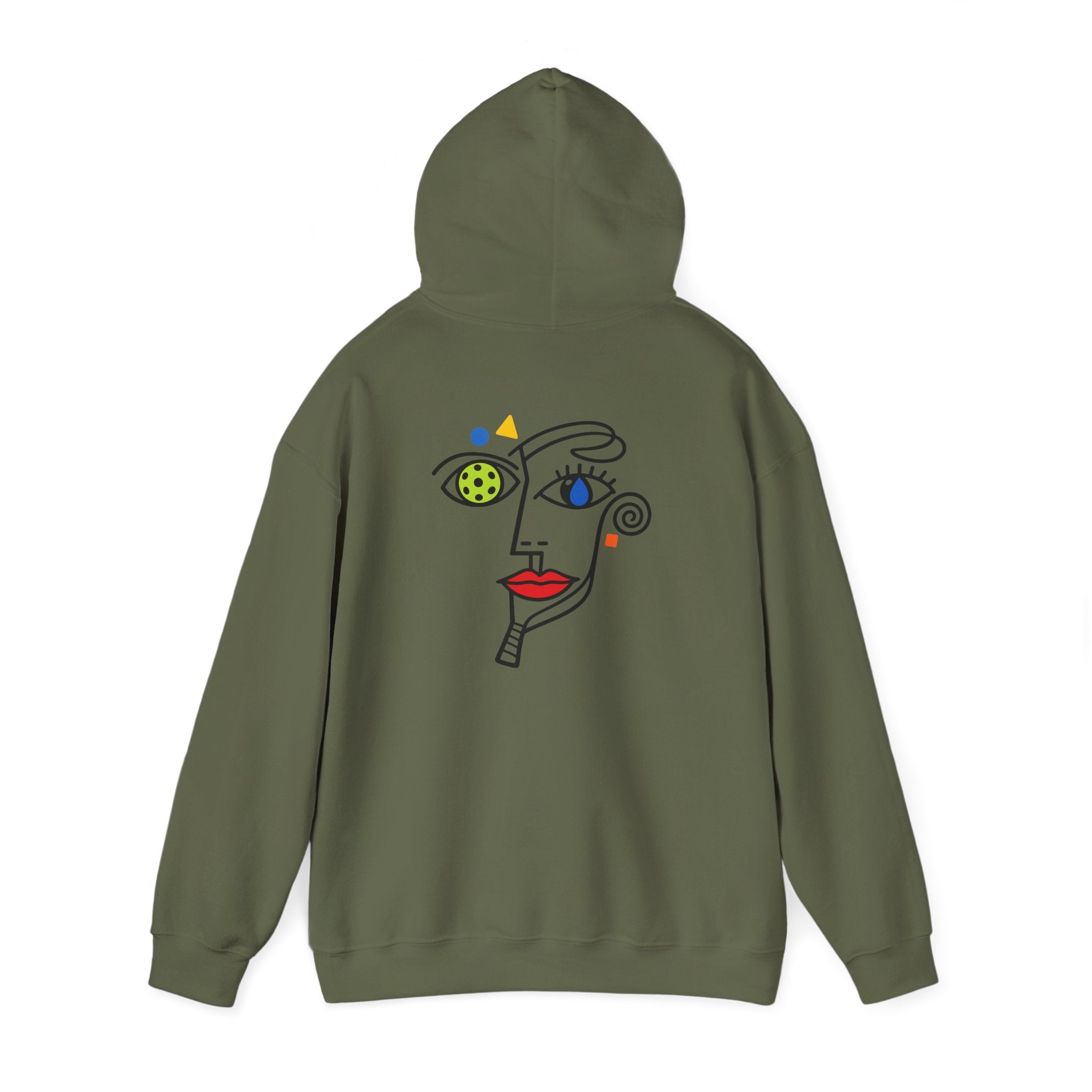 Hoodie Front/Back Abstract