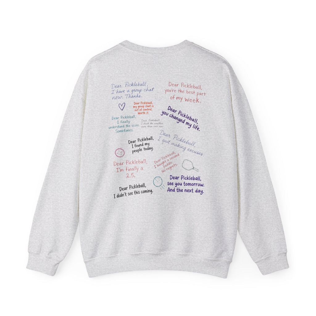 Crewneck Front/Back Love Notes Sweatshirt