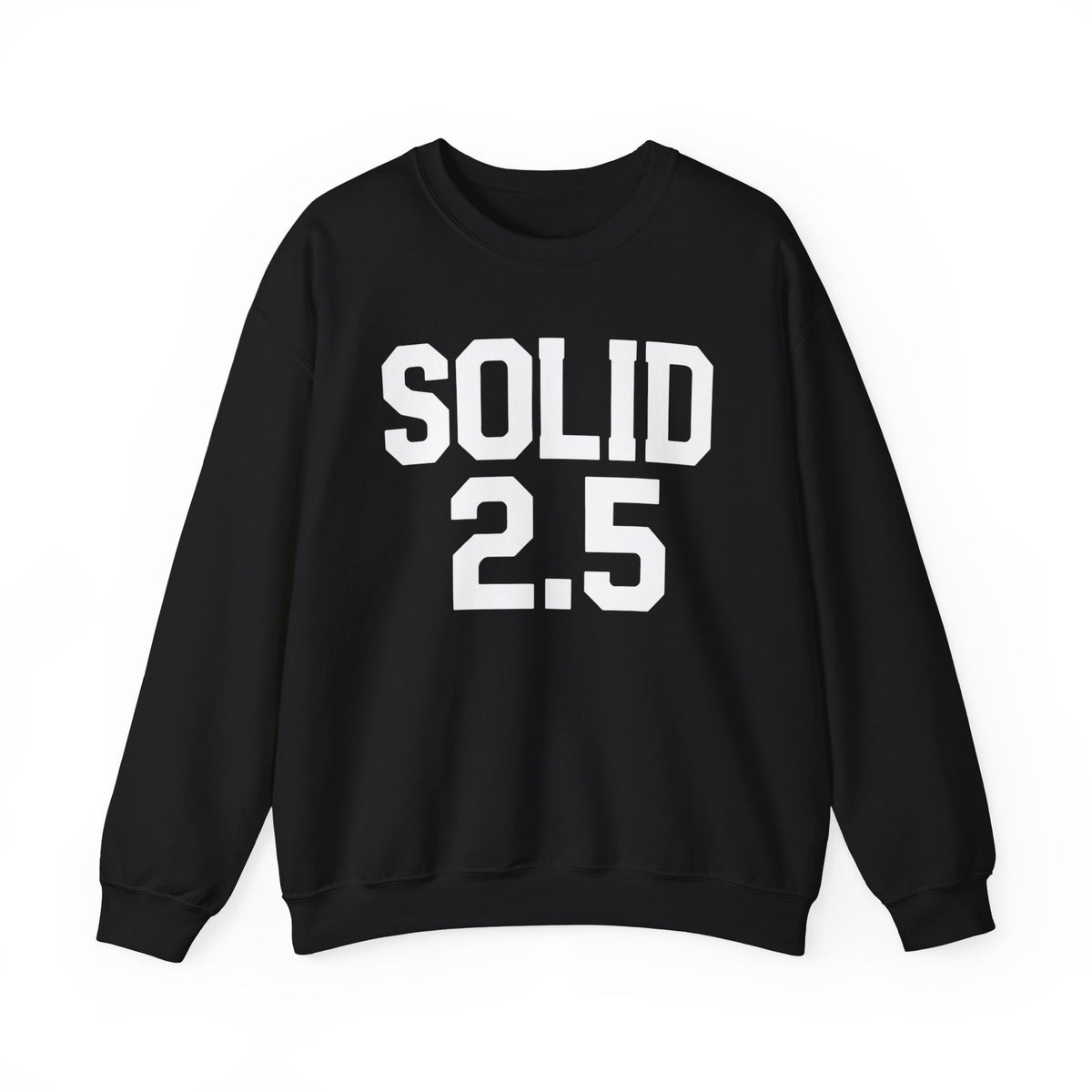 Crewneck Sweatshirt Solid 2.5