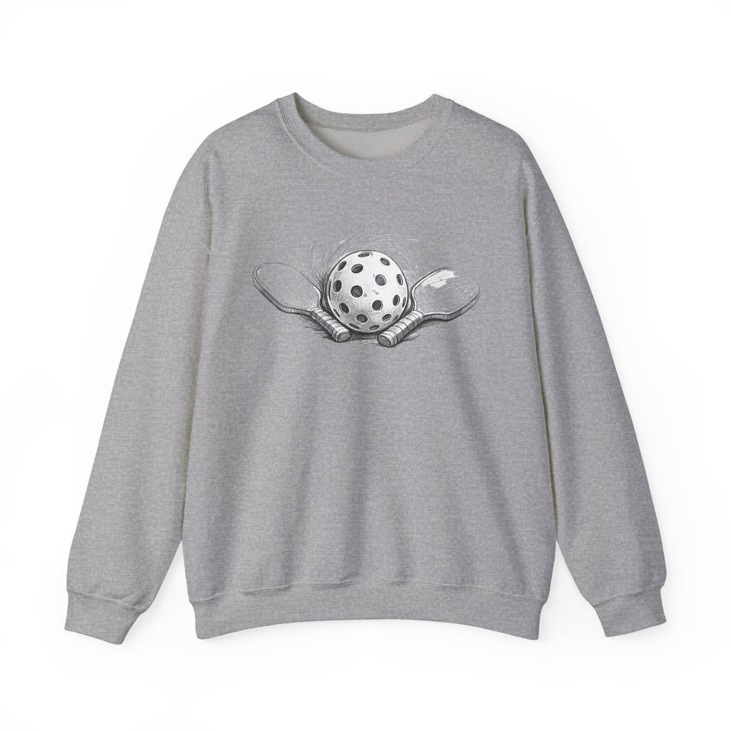 Crewneck Sweatshirt Sketch Paddle and Ball
