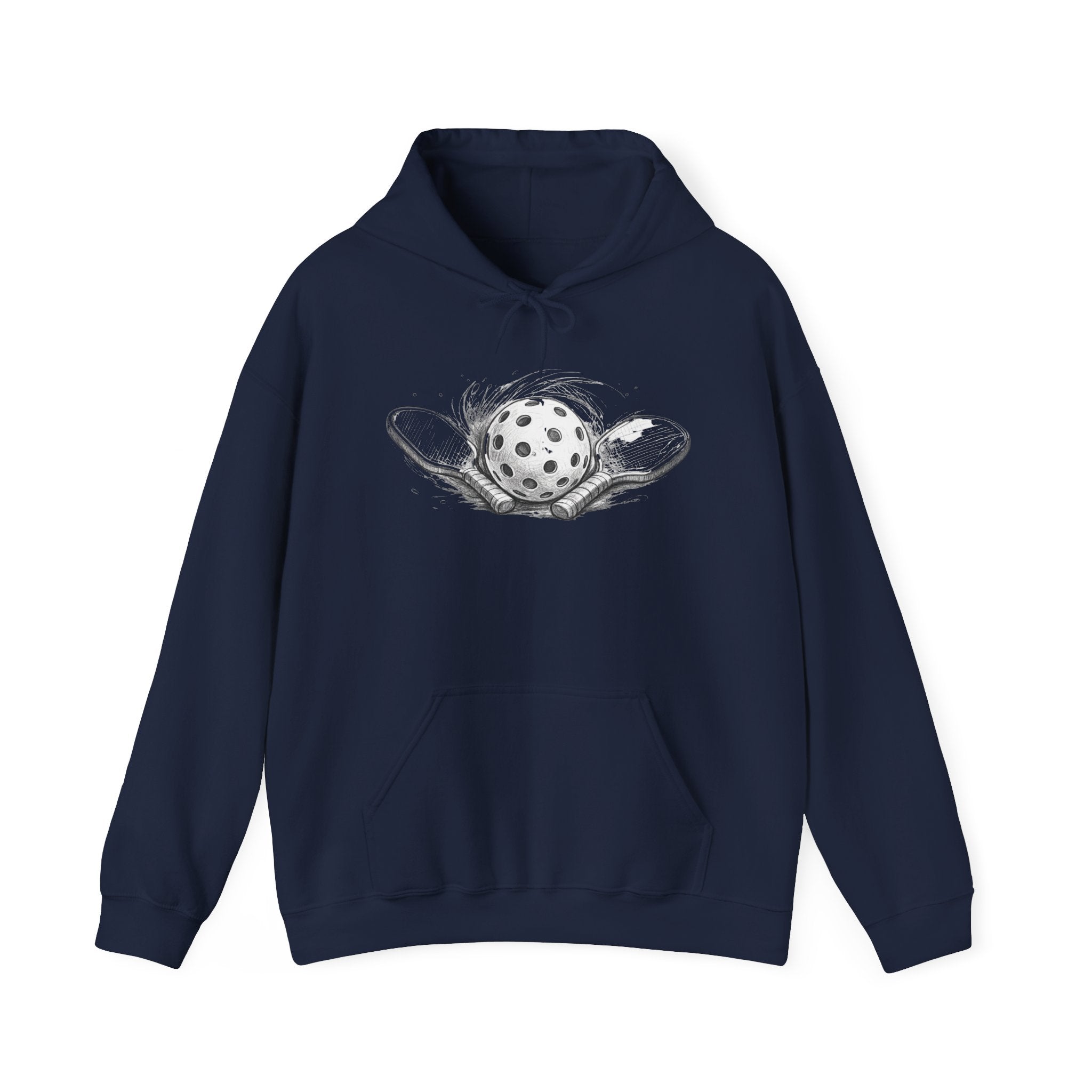 Hoodie Sketch Paddle and Ball
