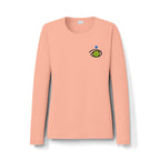 Performance Women's Long Sleeve "Abstract" Front/Back