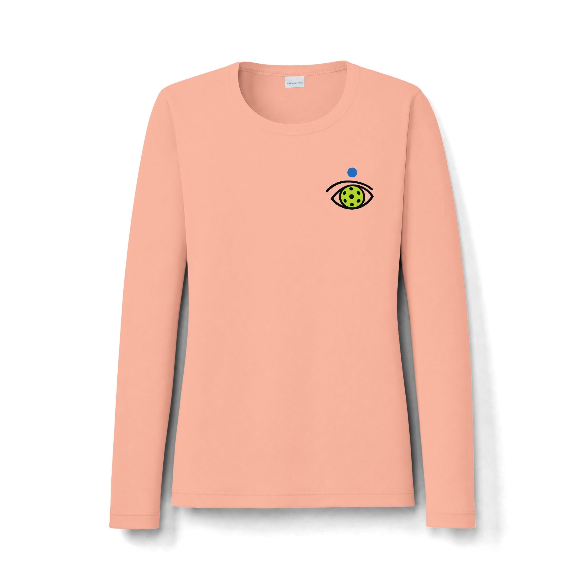 Performance Women's Long Sleeve "Abstract" Front/Back