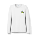Performance Women's Long Sleeve "Abstract" Front/Back