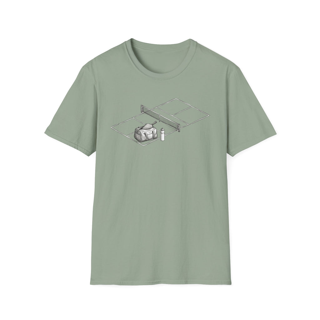 Sketch Gym Bag & Pickleball Court T-Shirt