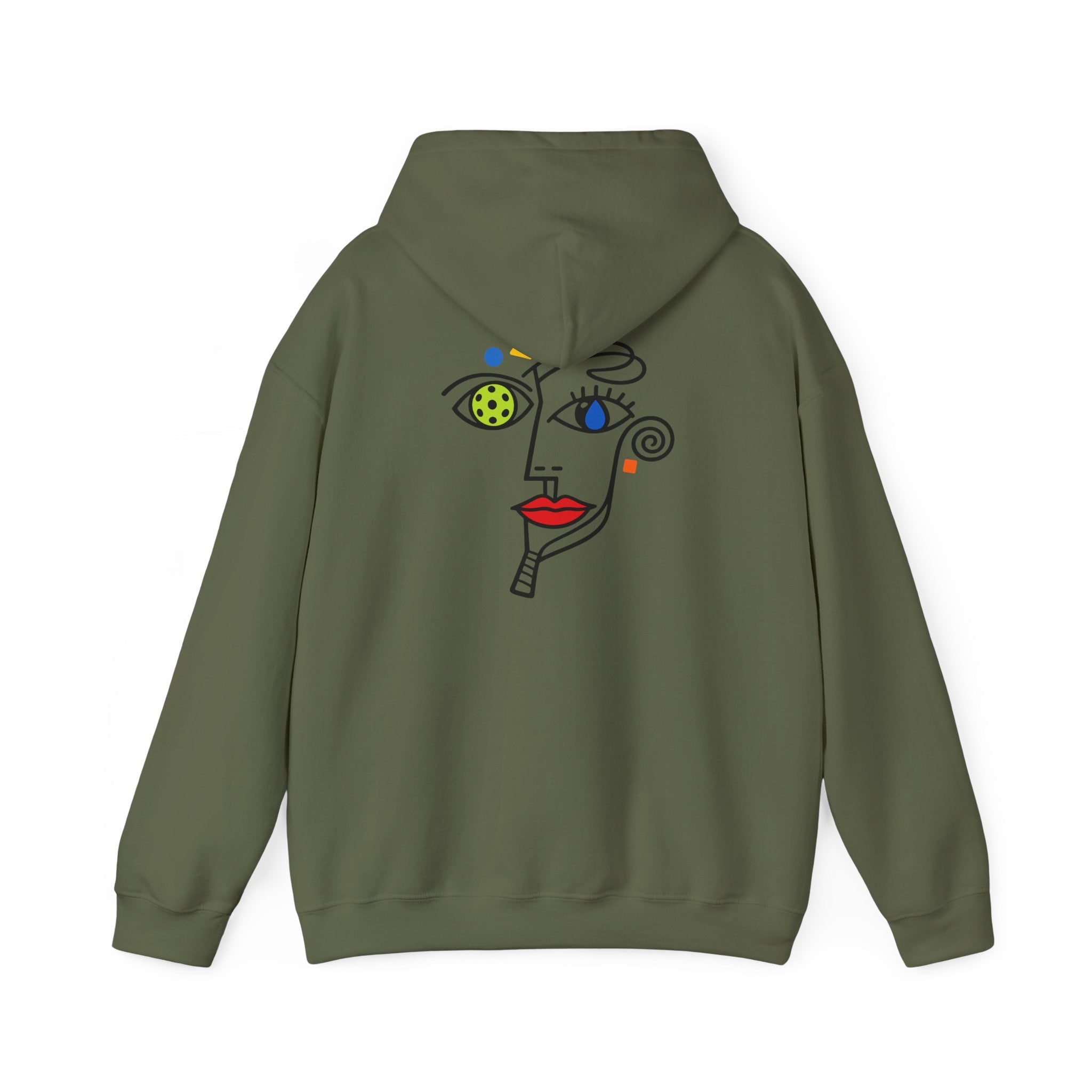 Hoodie Front/Back Abstract