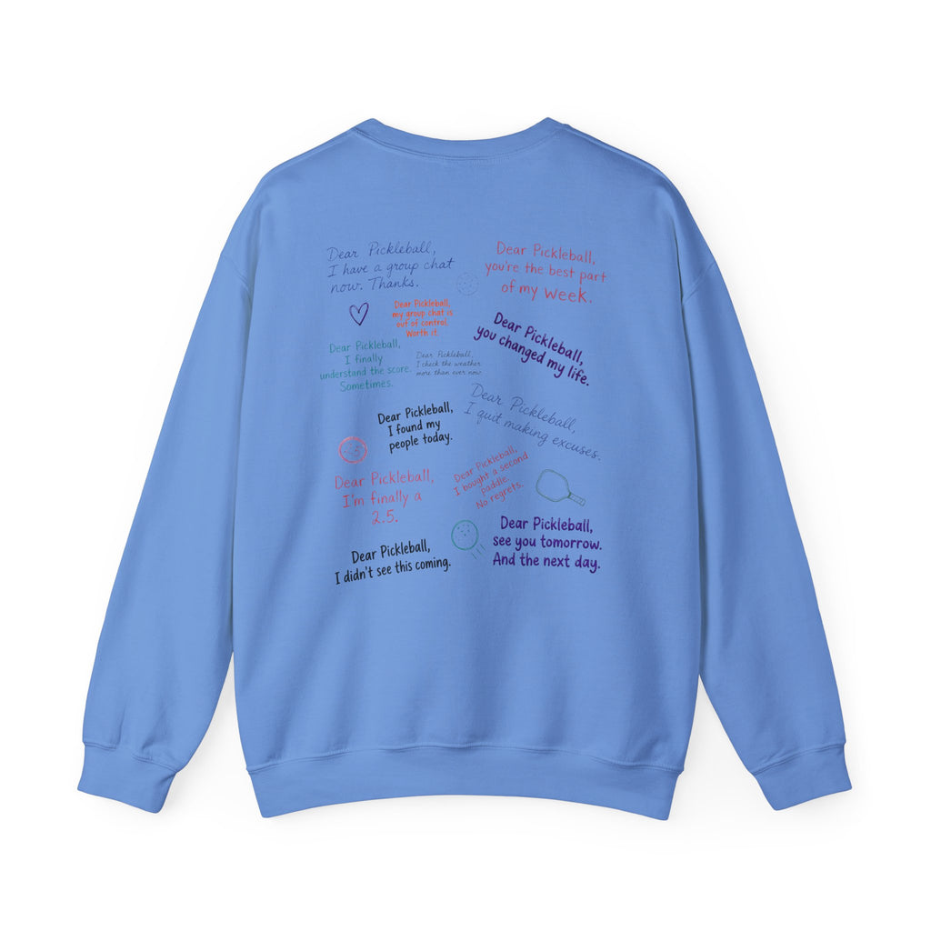 Crewneck Front/Back Love Notes Sweatshirt
