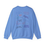 Crewneck Front/Back Love Notes Sweatshirt