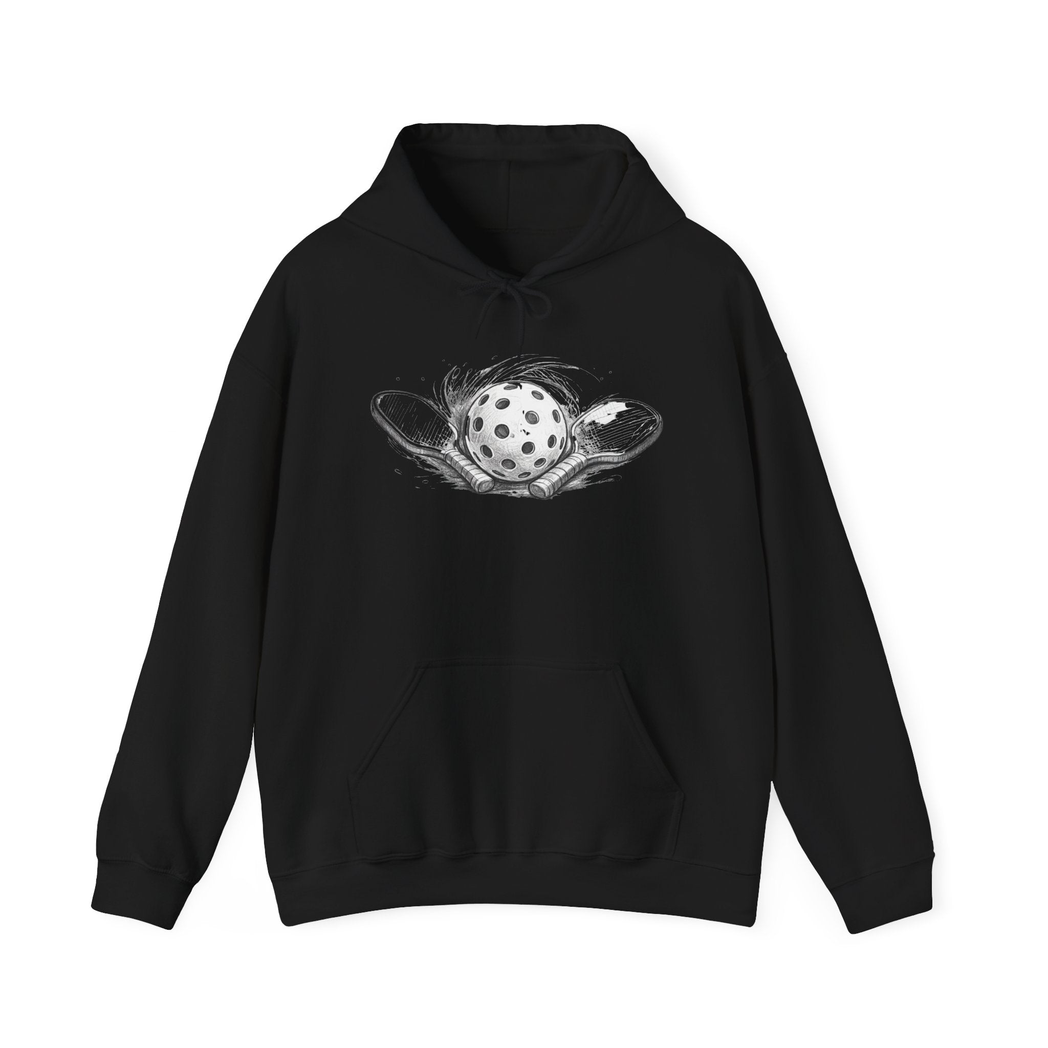 Hoodie Sketch Paddle and Ball