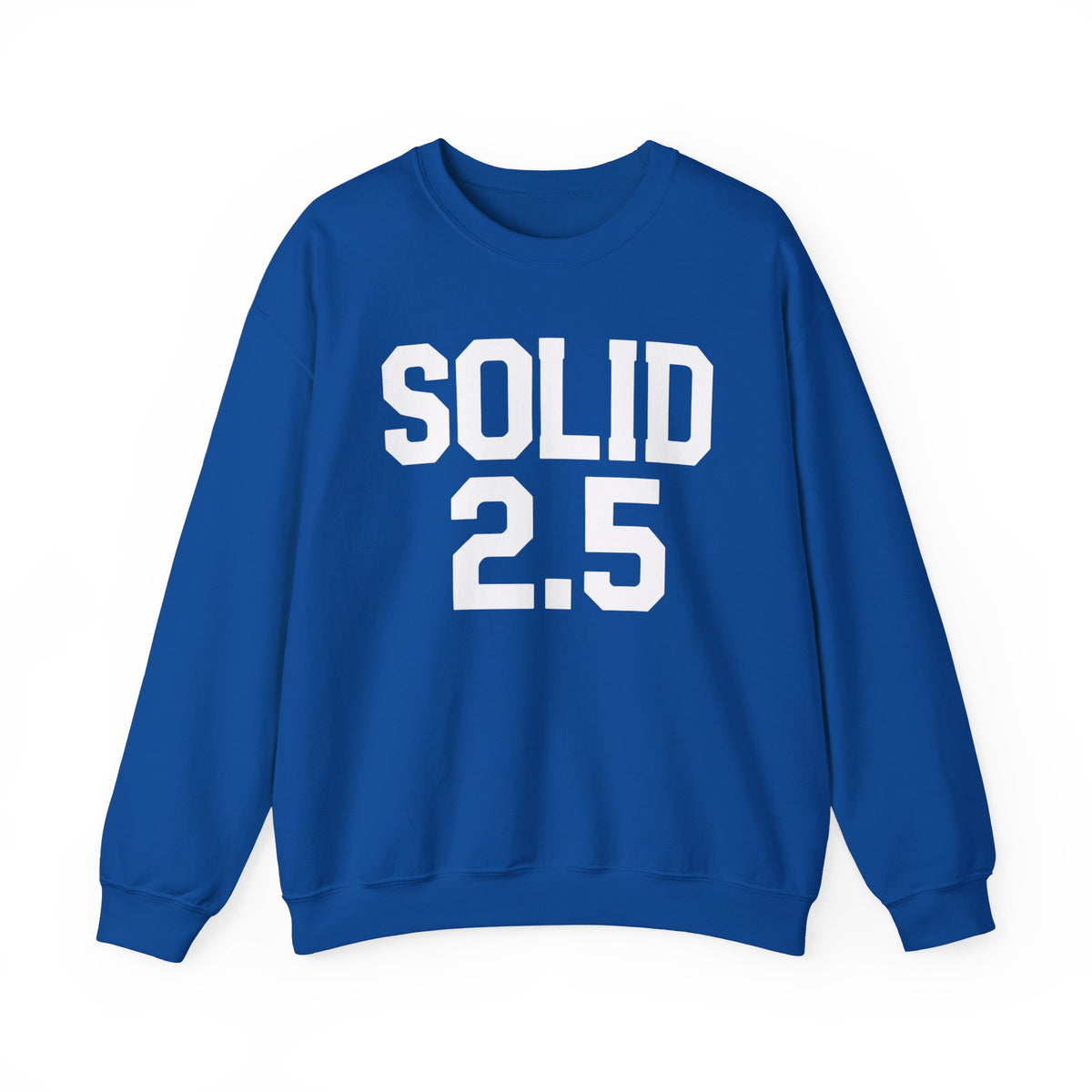 Crewneck Sweatshirt Solid 2.5