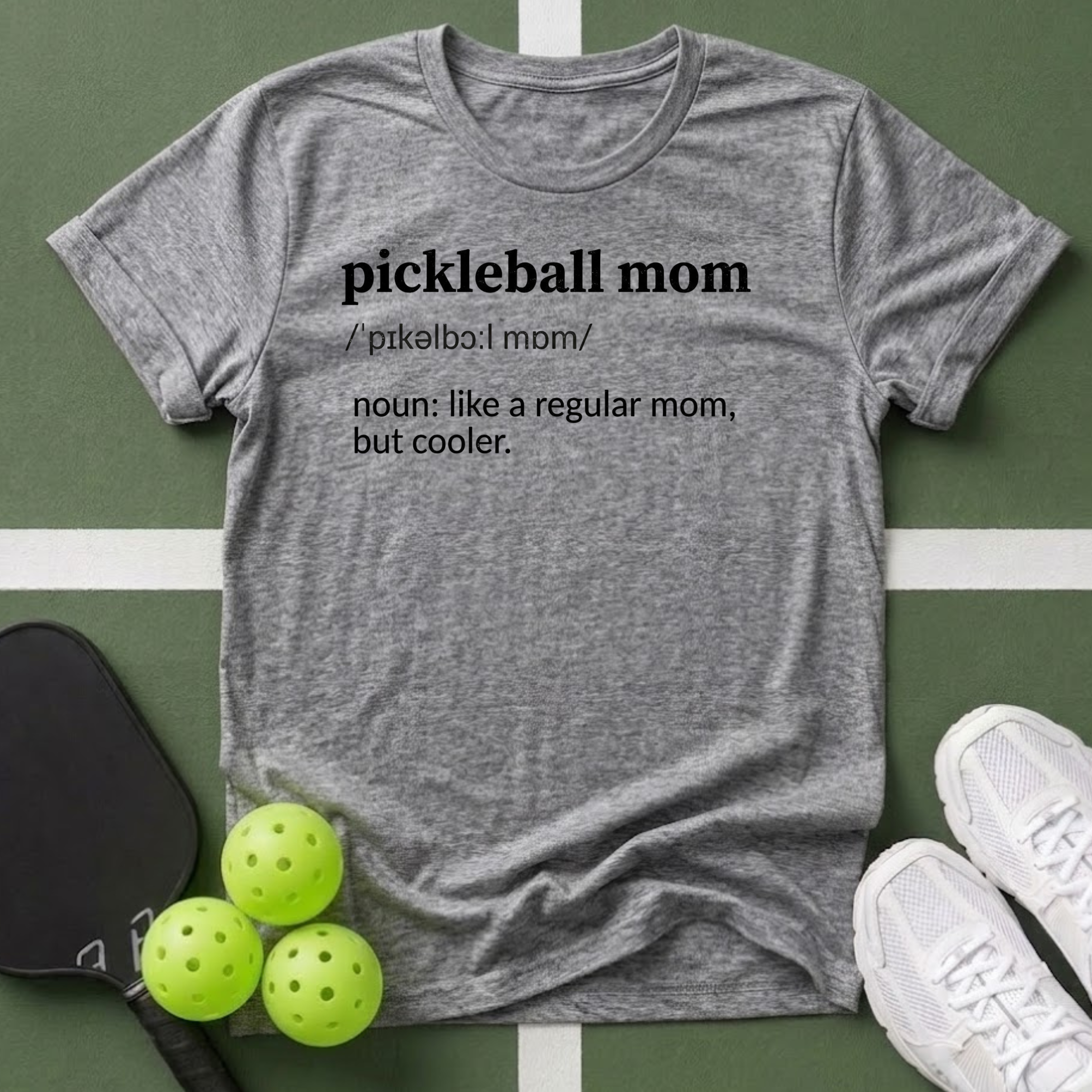 Pickleball Mom Definition T-Shirt