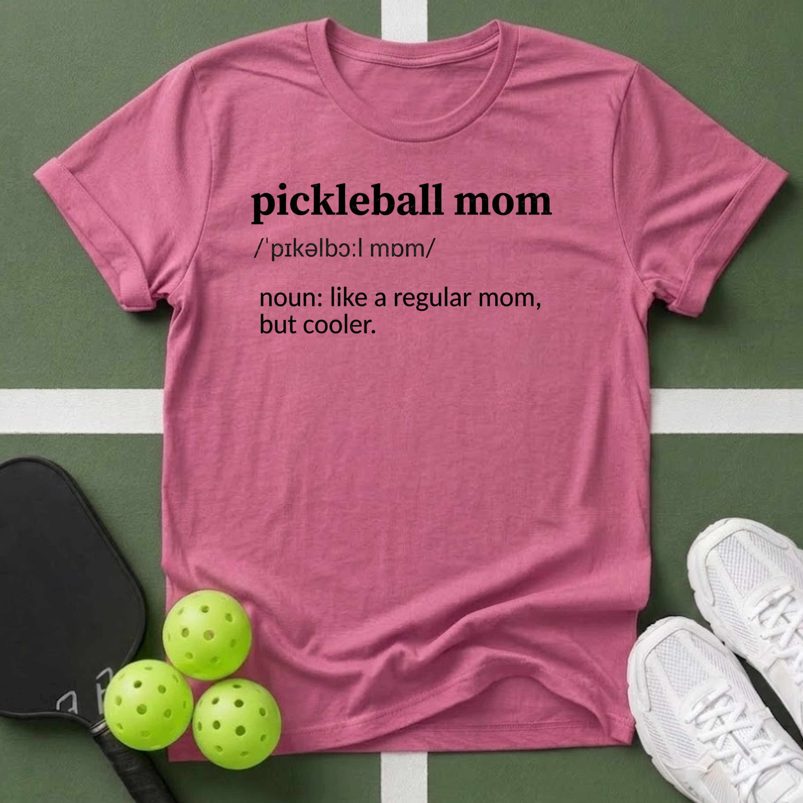Pickleball Mom Definition T-Shirt