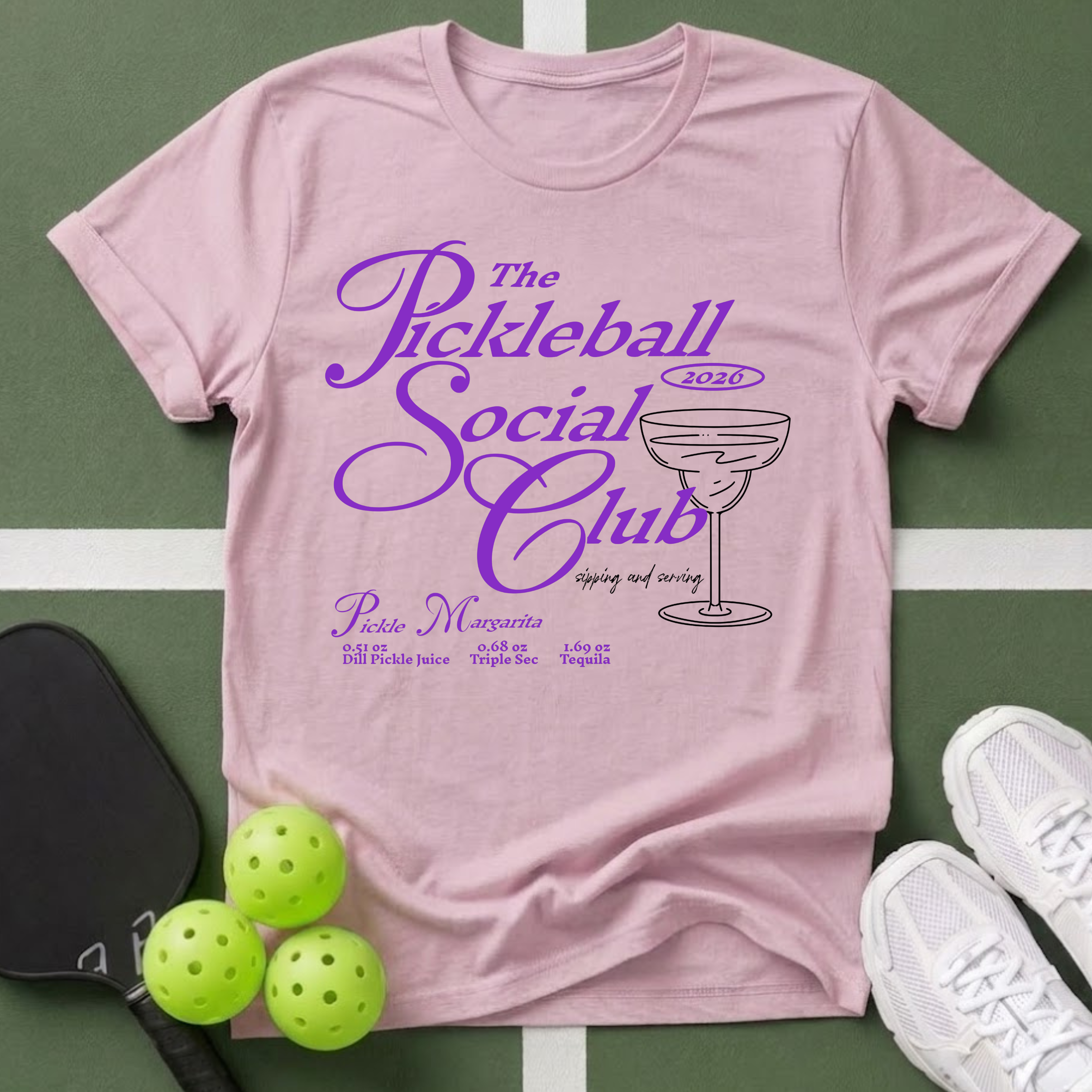 Pickleball Social Club T-Shirt