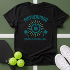 Motherhood Powered by Pickleball T-Shirt