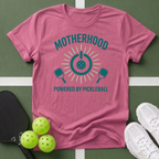 Motherhood Powered by Pickleball T-Shirt