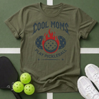 Cool Moms Play Pickleball T shirt