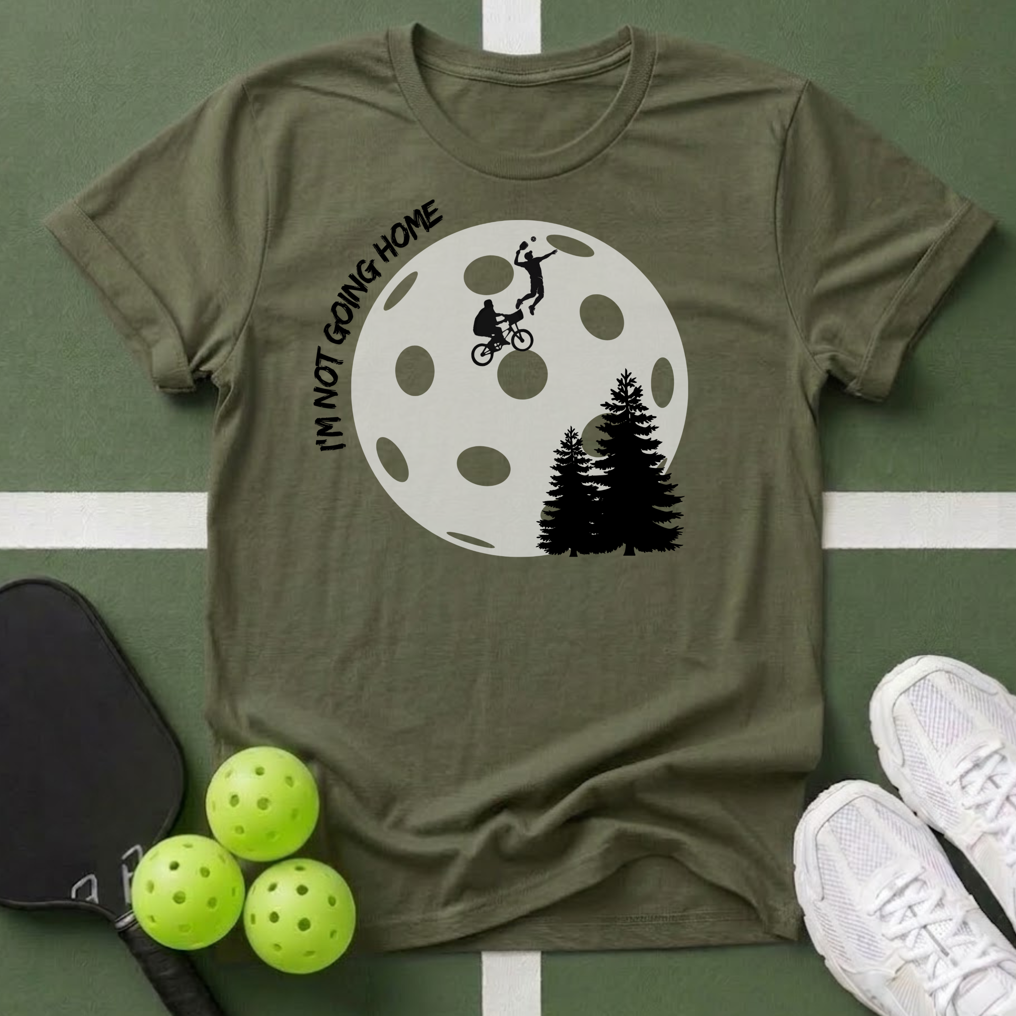 Adventure Bike & ET Inspired T Shirt