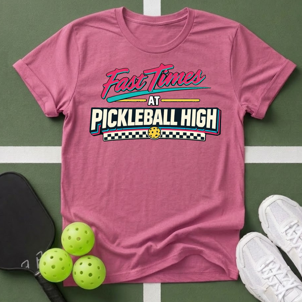 Fast Times at Pickleball High T-Shirt