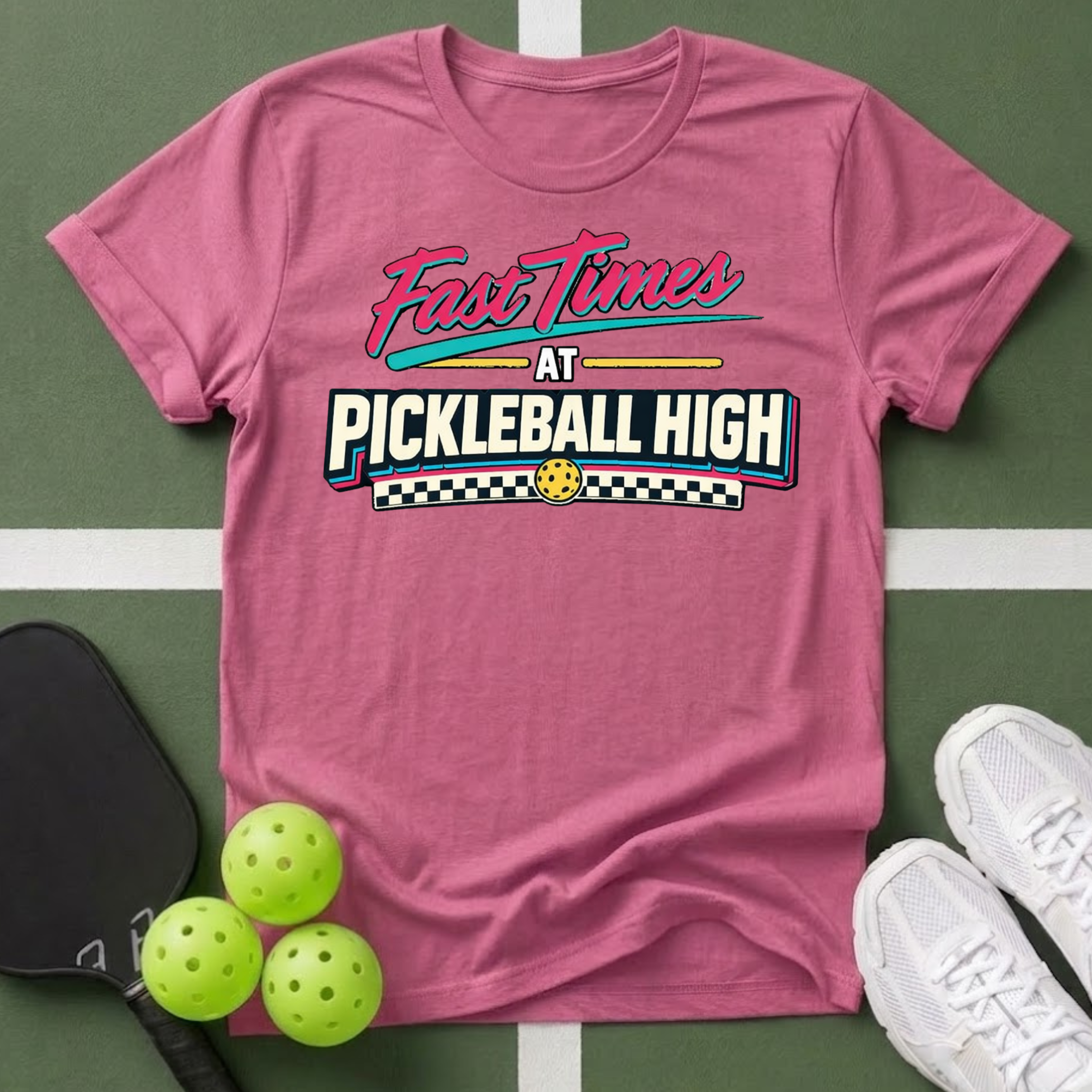 Fast Times at Pickleball High T-Shirt