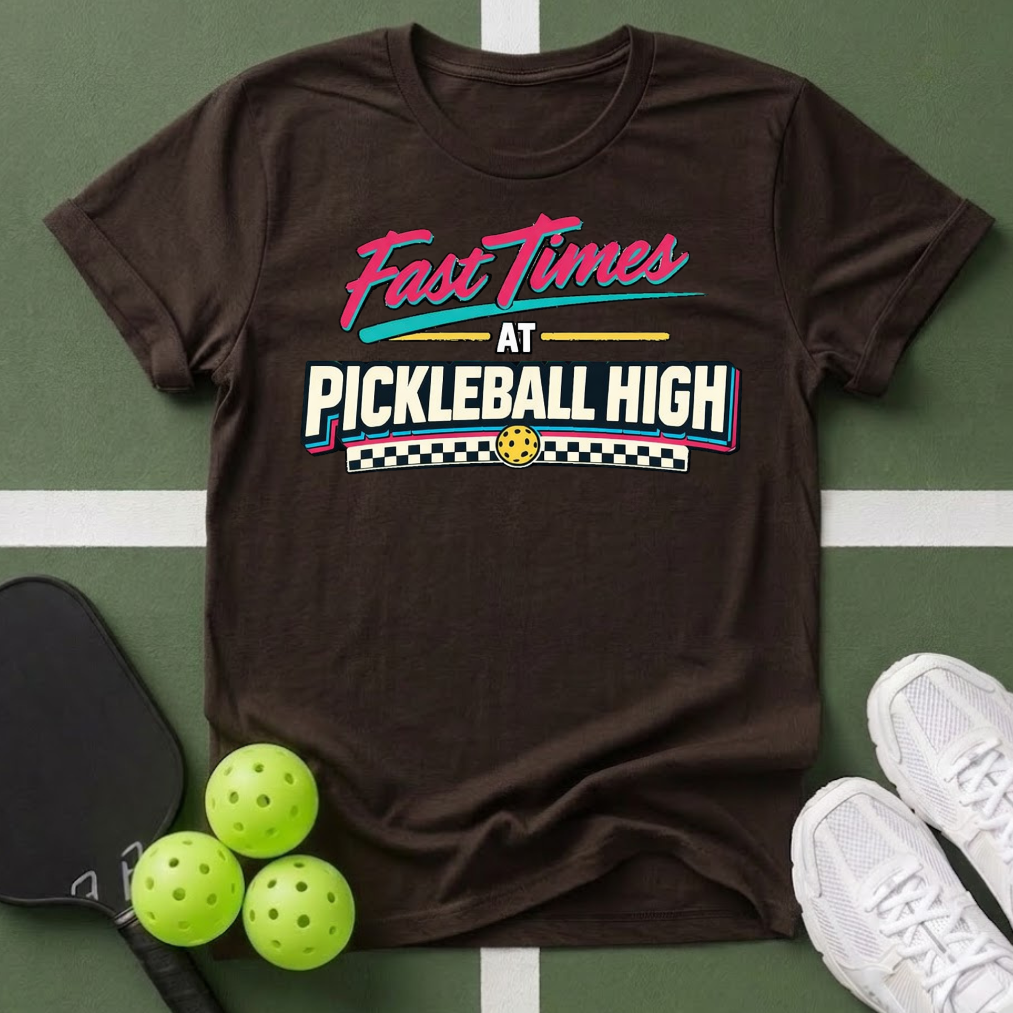 Fast Times at Pickleball High T-Shirt