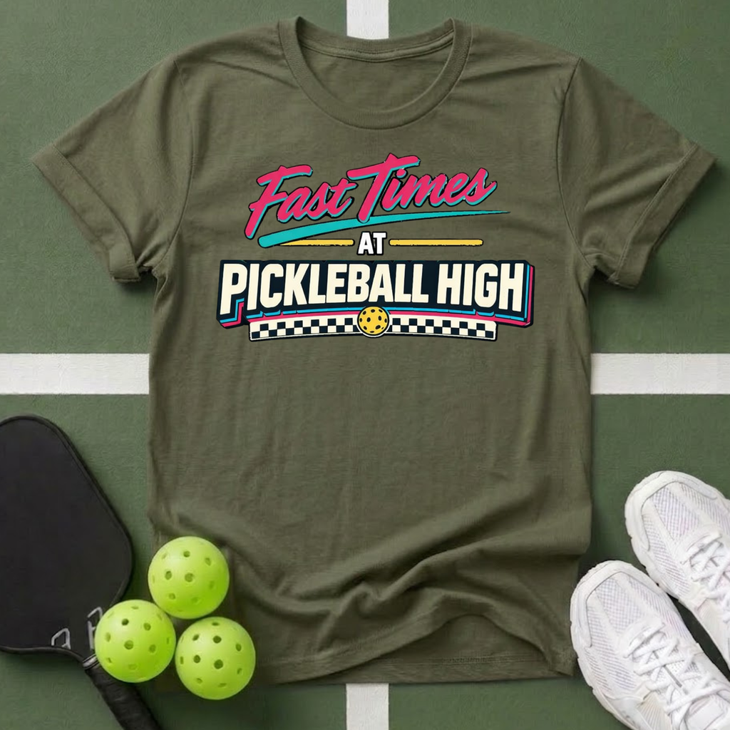 Fast Times at Pickleball High T-Shirt