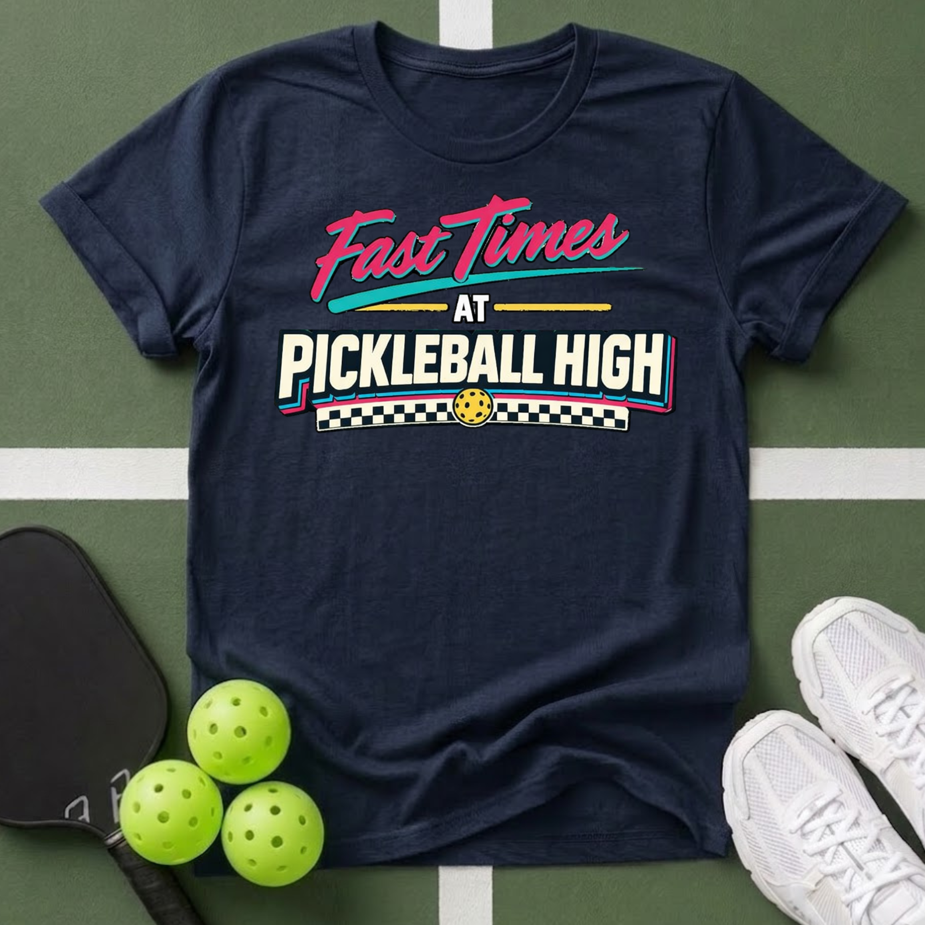 Fast Times at Pickleball High T-Shirt