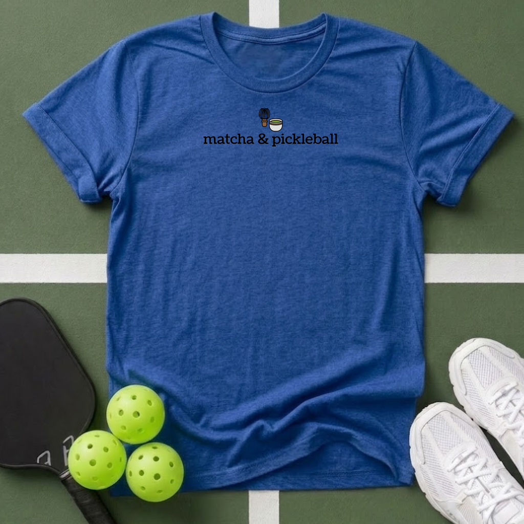 Matcha & Pickleball T-Shirt
