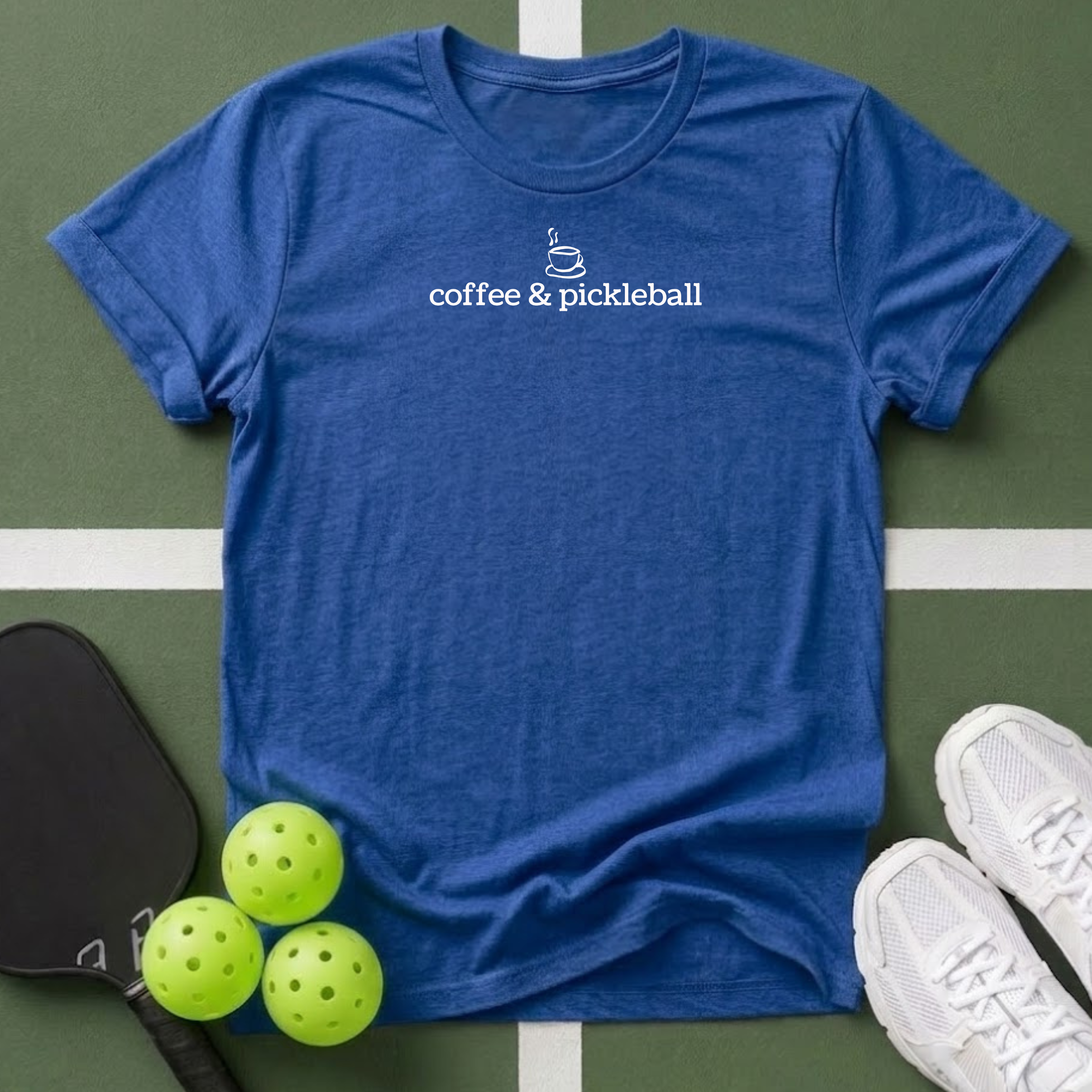 Coffee & Pickleball T Shirt