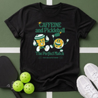 Caffeine & Pickleball T-Shirt