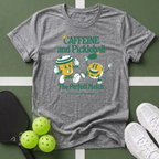 Caffeine & Pickleball T-Shirt