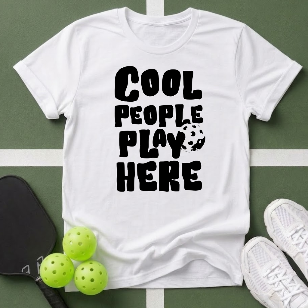 Cool People Play Here T-Shirt