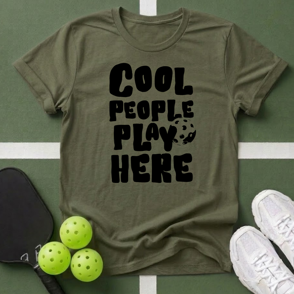 Cool People Play Here T-Shirt