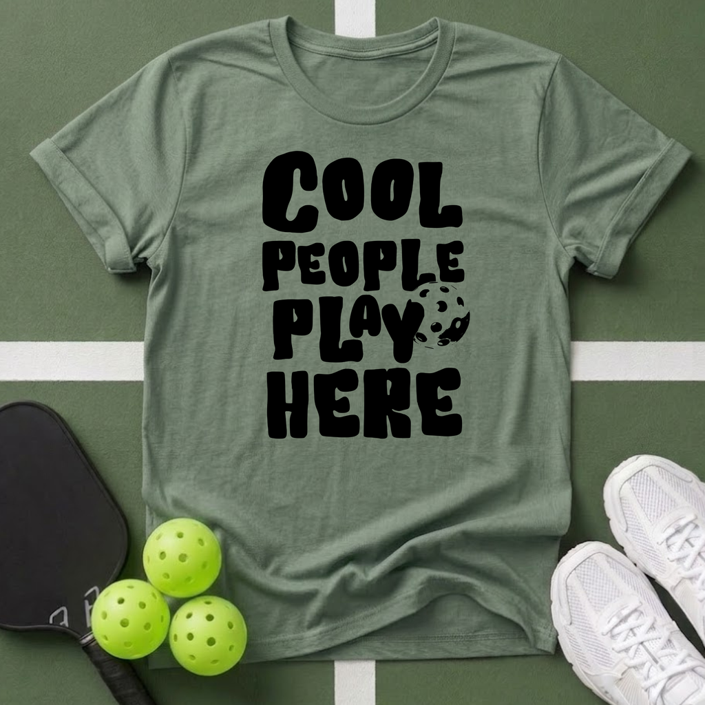 Cool People Play Here T-Shirt
