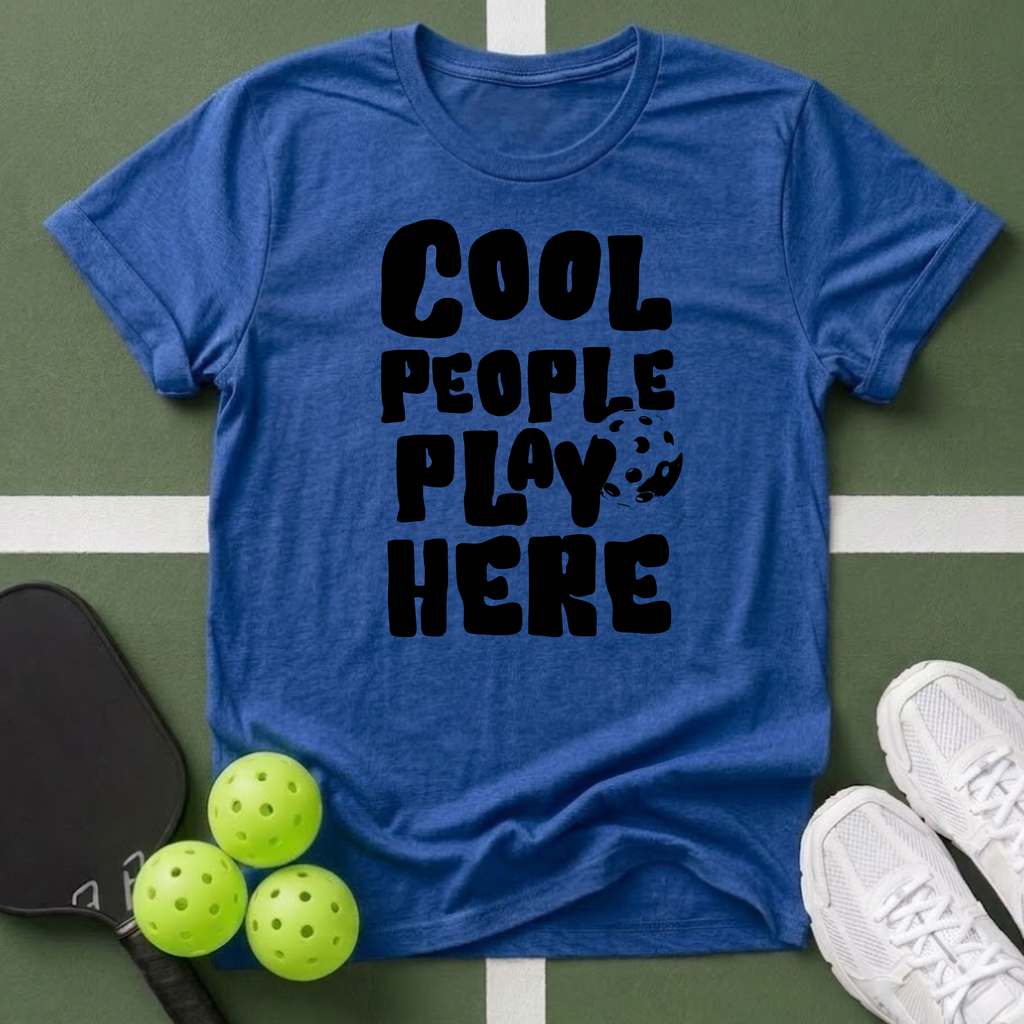 Cool People Play Here T-Shirt
