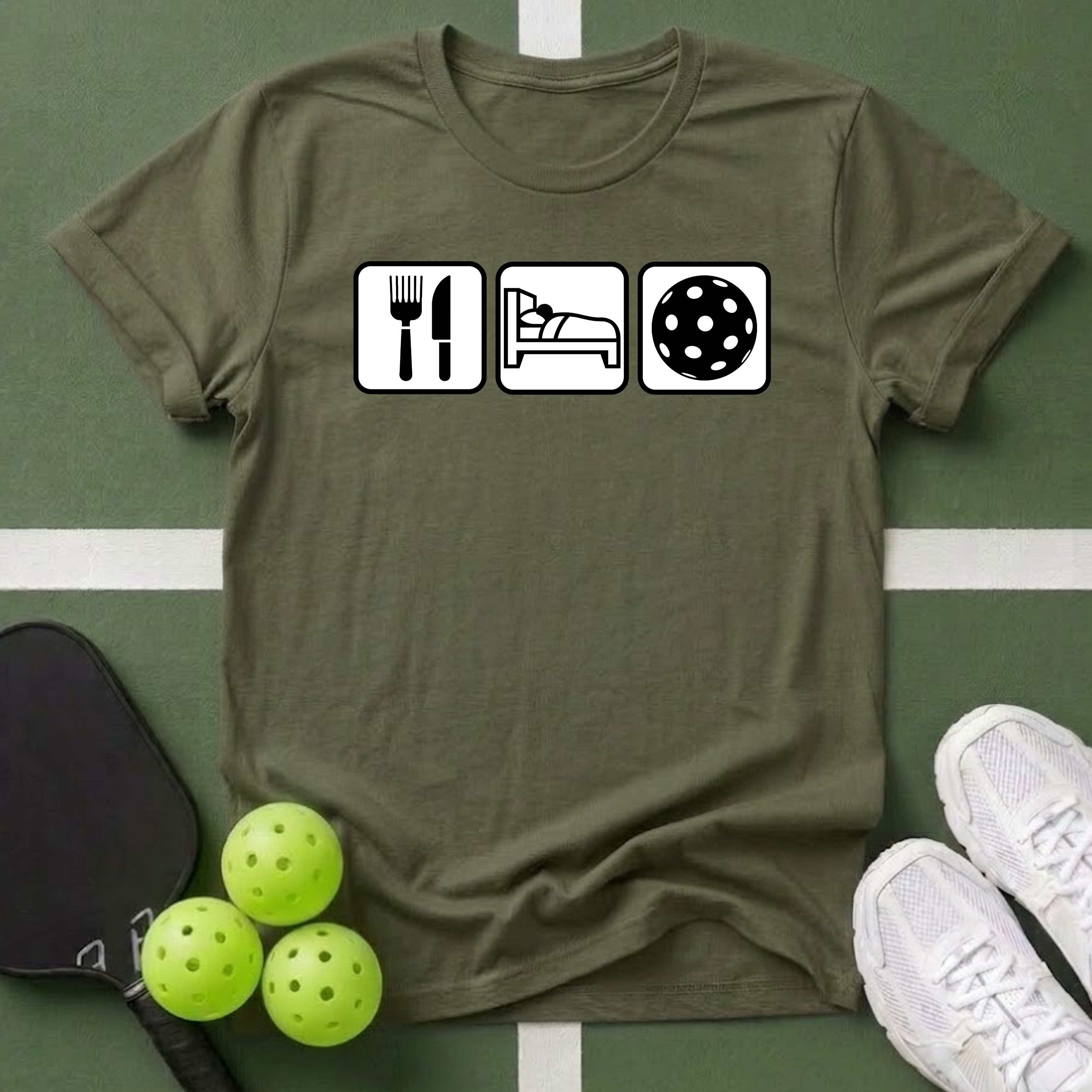 Eat, Sleep, Pickleball T-Shirt
