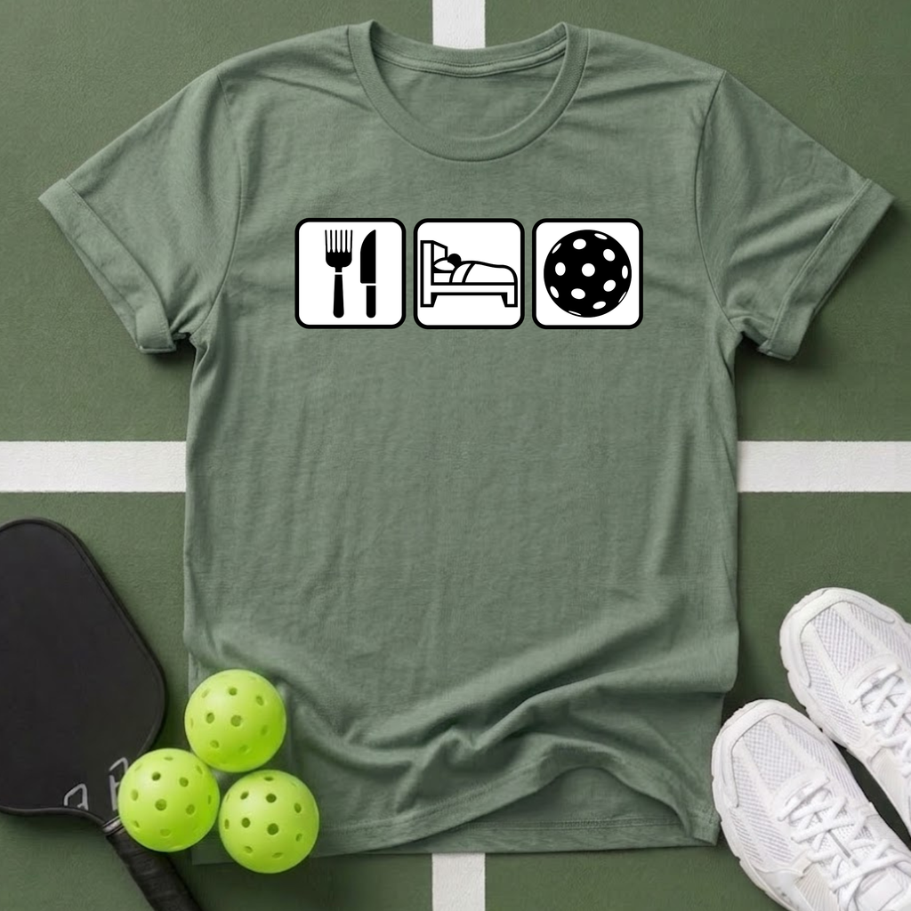 Eat, Sleep, Pickleball T-Shirt