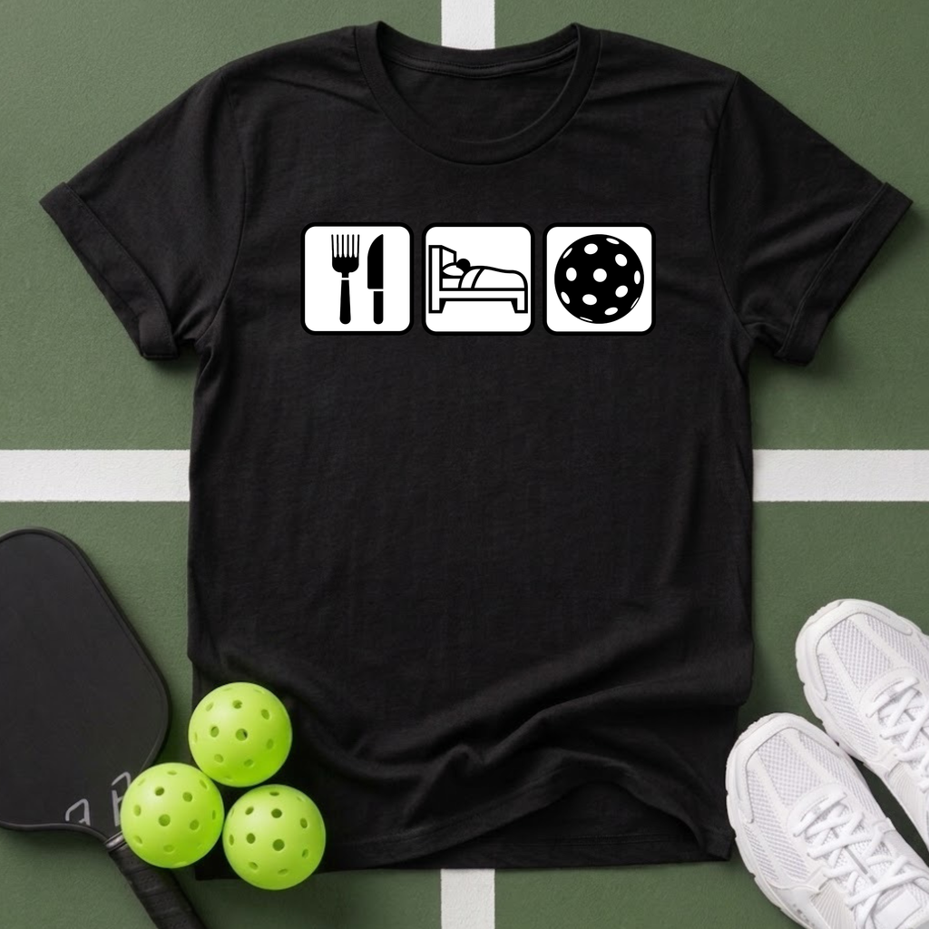 Eat, Sleep, Pickleball T-Shirt