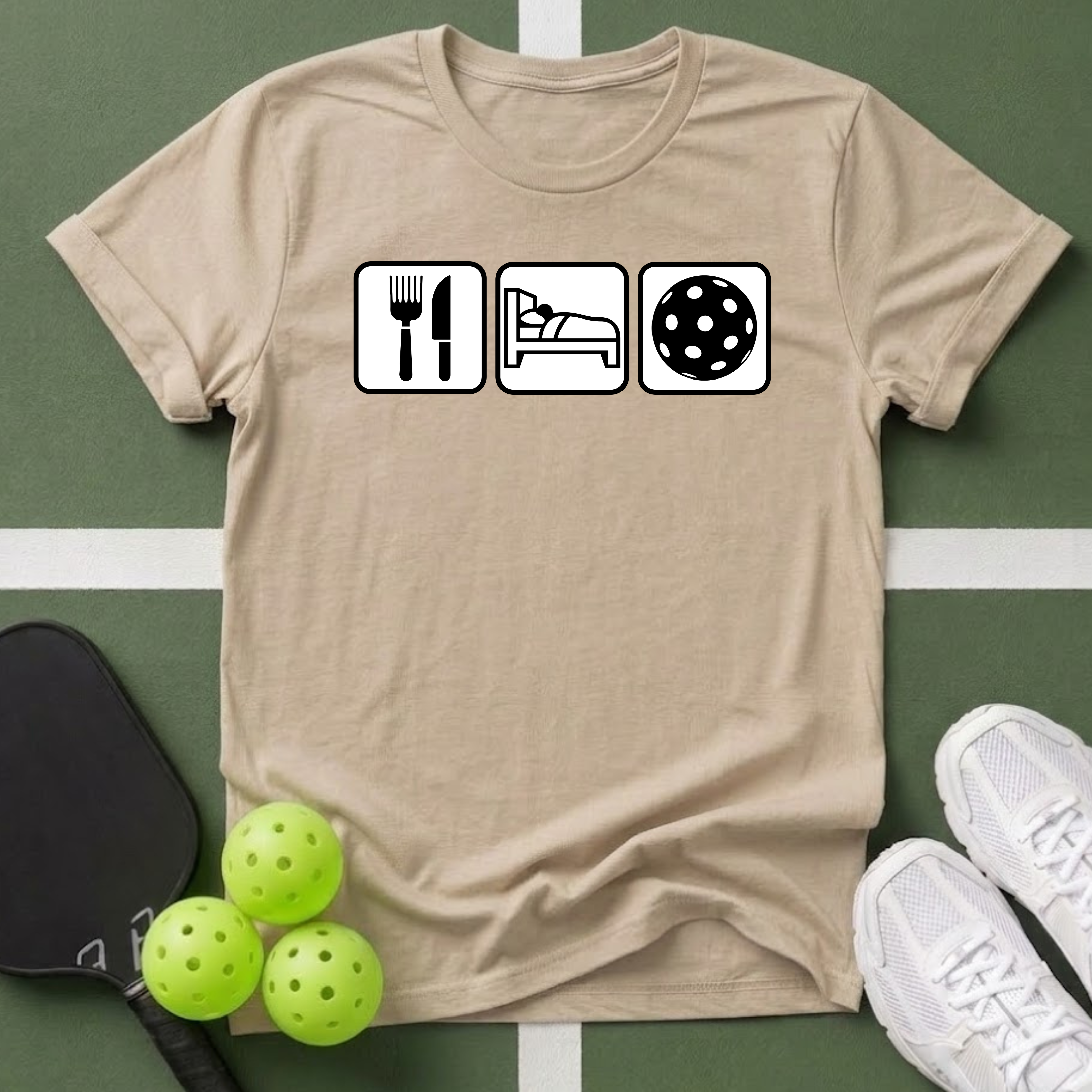 Eat, Sleep, Pickleball T-Shirt