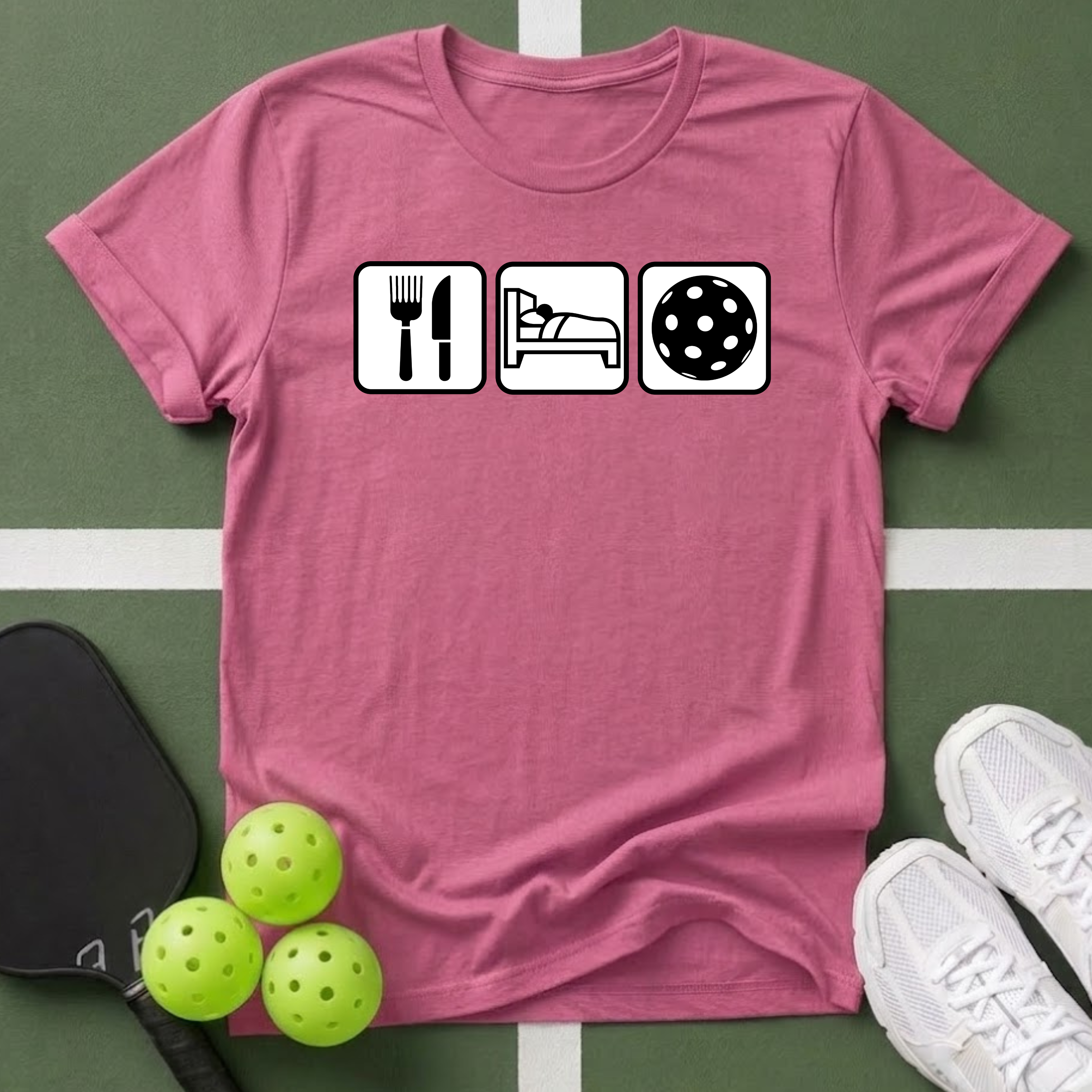 Eat, Sleep, Pickleball T-Shirt