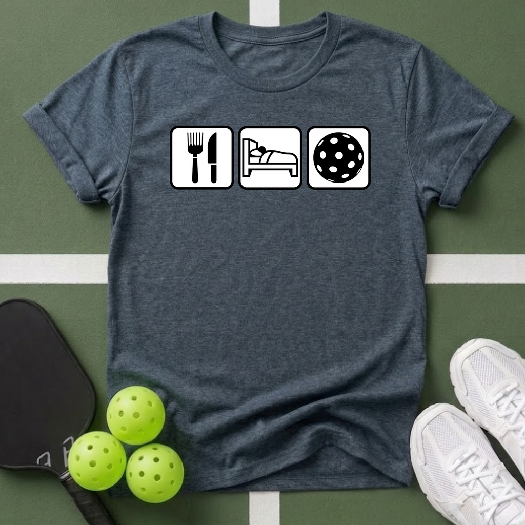 Eat, Sleep, Pickleball T-Shirt
