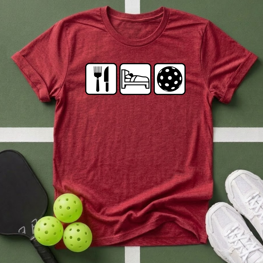Eat, Sleep, Pickleball T-Shirt
