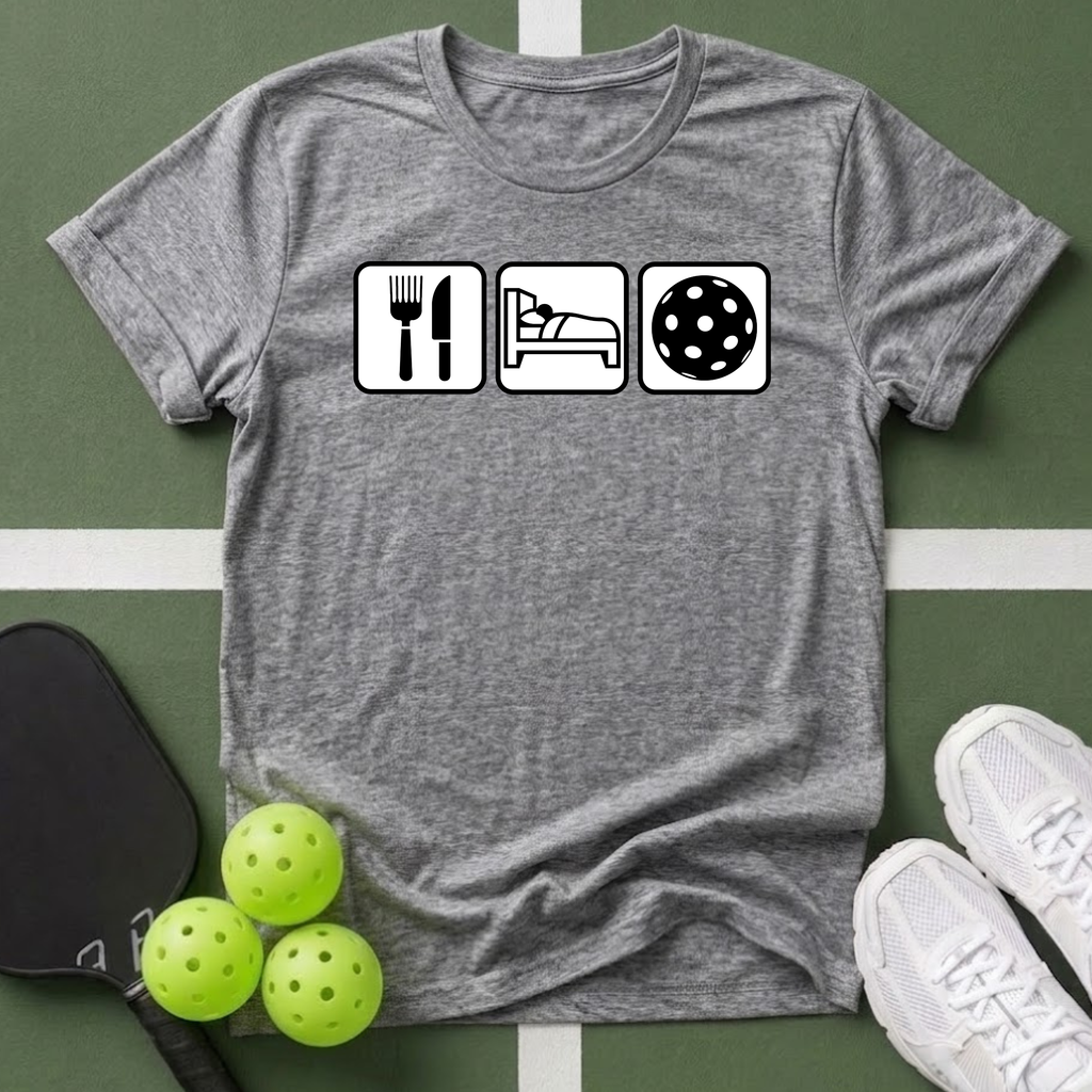 Eat, Sleep, Pickleball T-Shirt