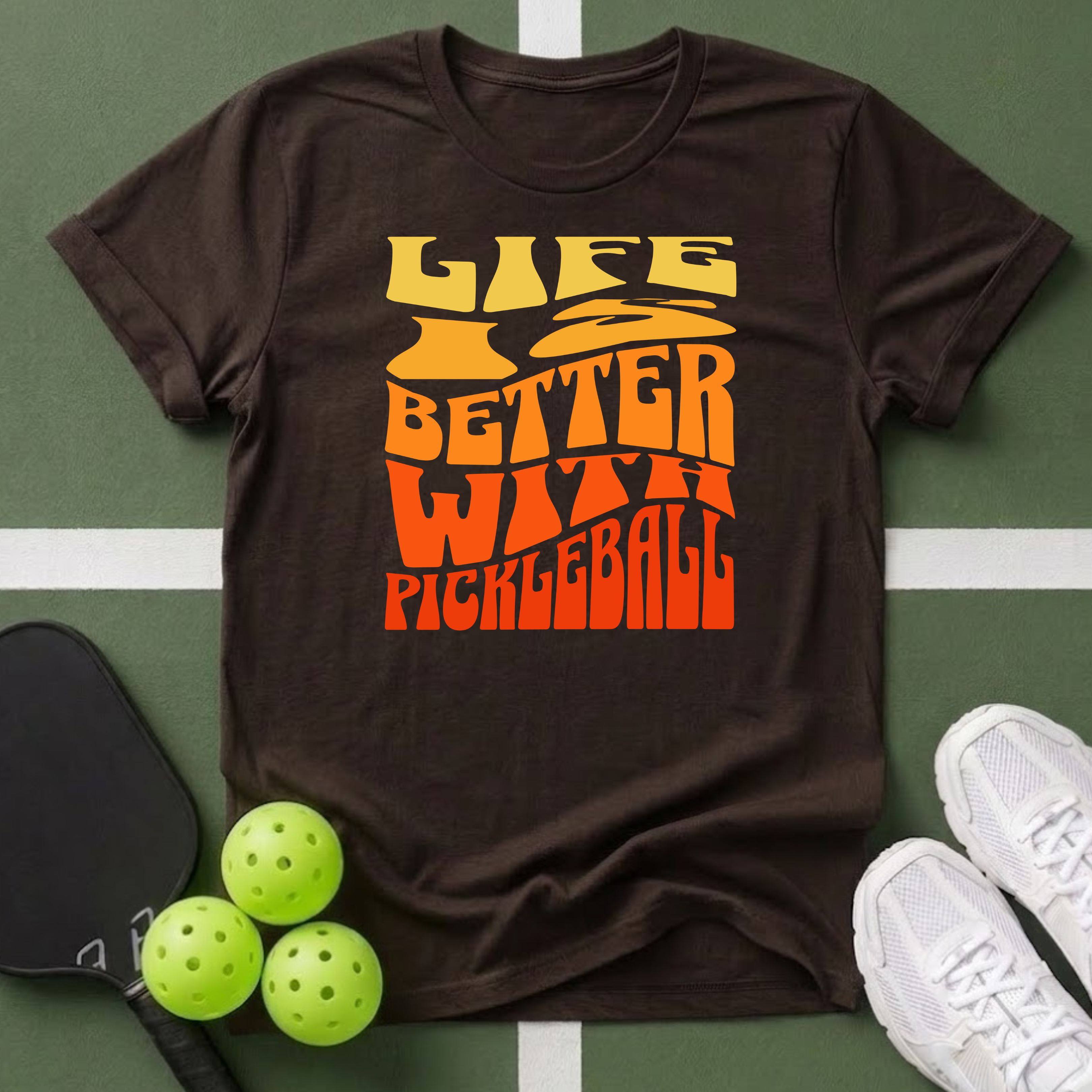 Life Is Better With Pickleball T-Shirt